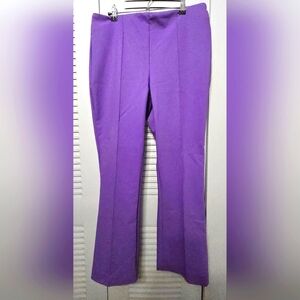 Rachel Zoe Purple Flare Pants